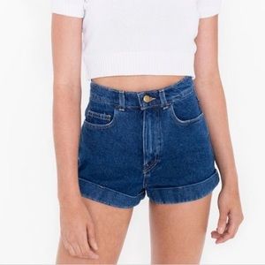 American Apparel Denim Shorts